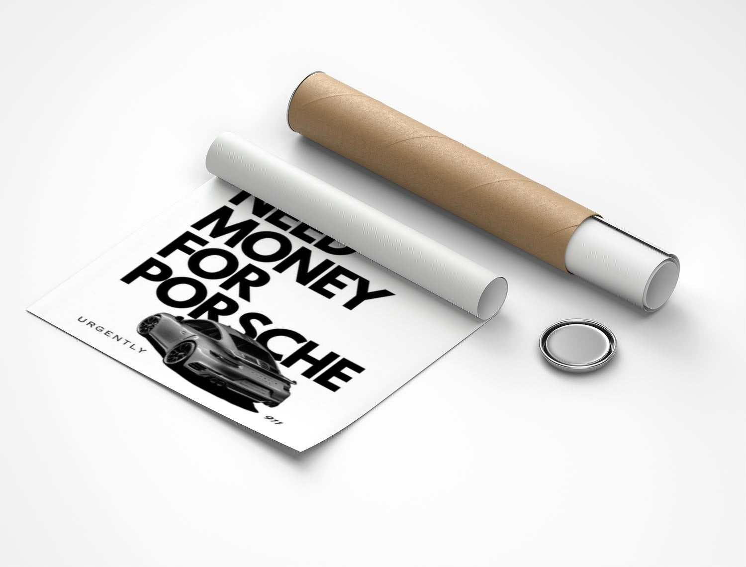 Rolled poster