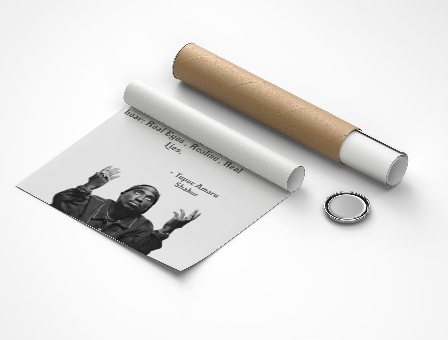 Rolled poster