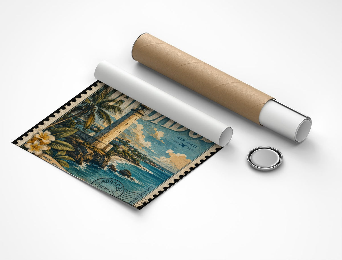 Rolled poster