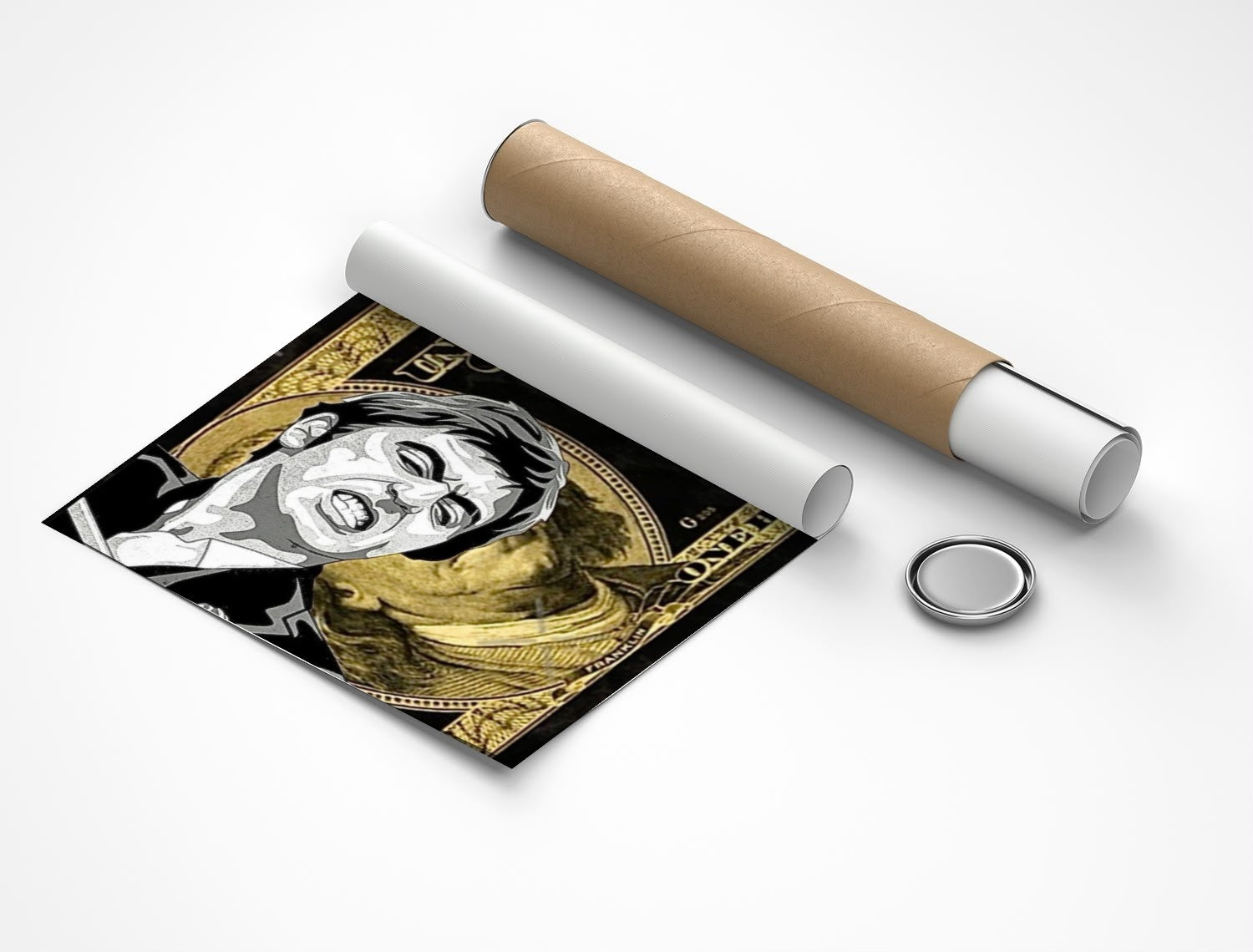 Rolled poster