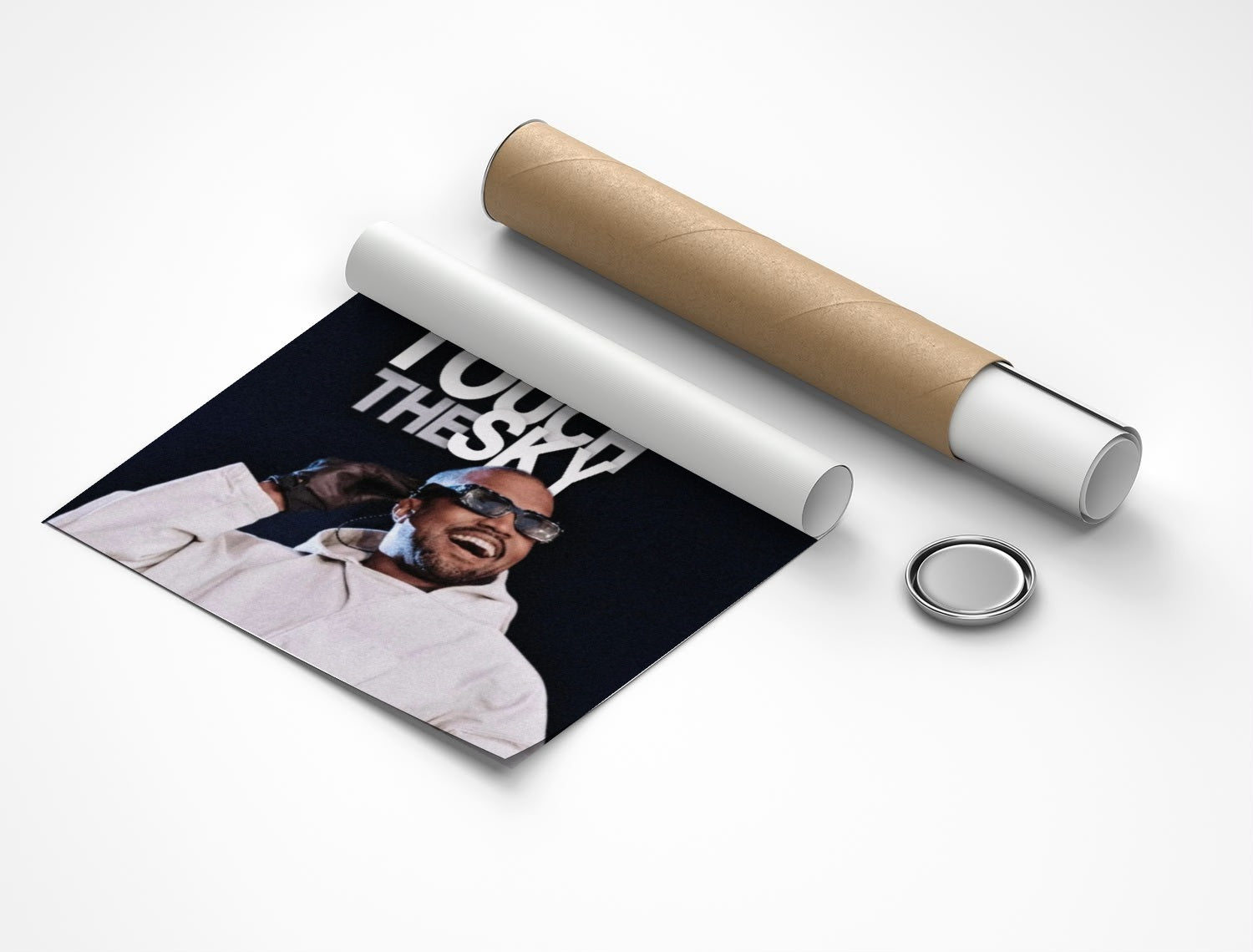 Rolled poster