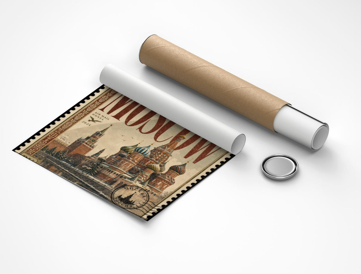 Rolled poster