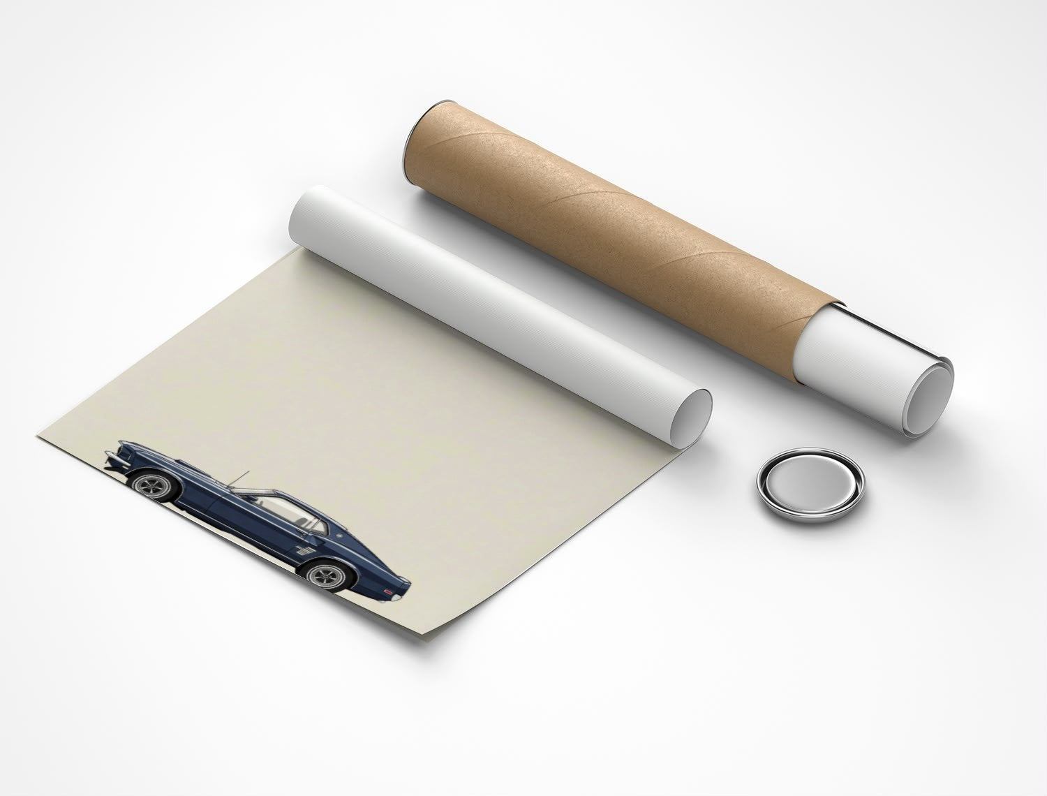 Rolled poster