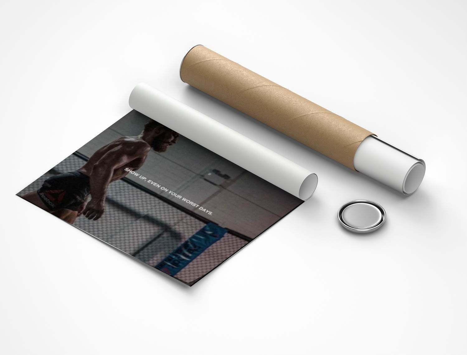 Rolled poster