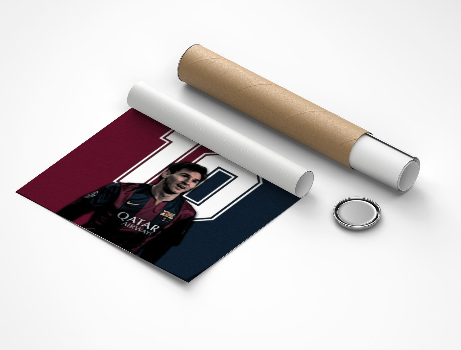 Rolled poster