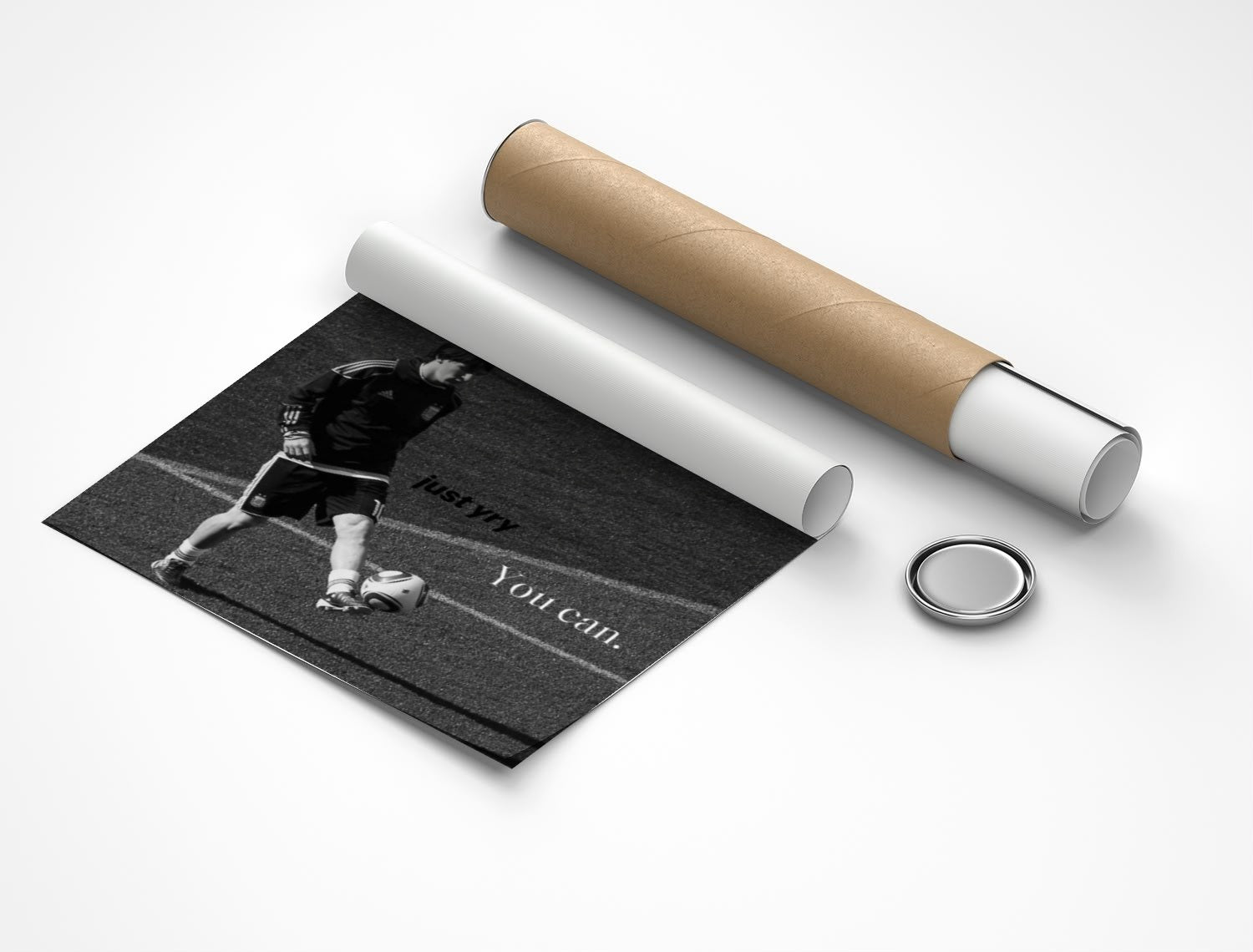 Rolled poster