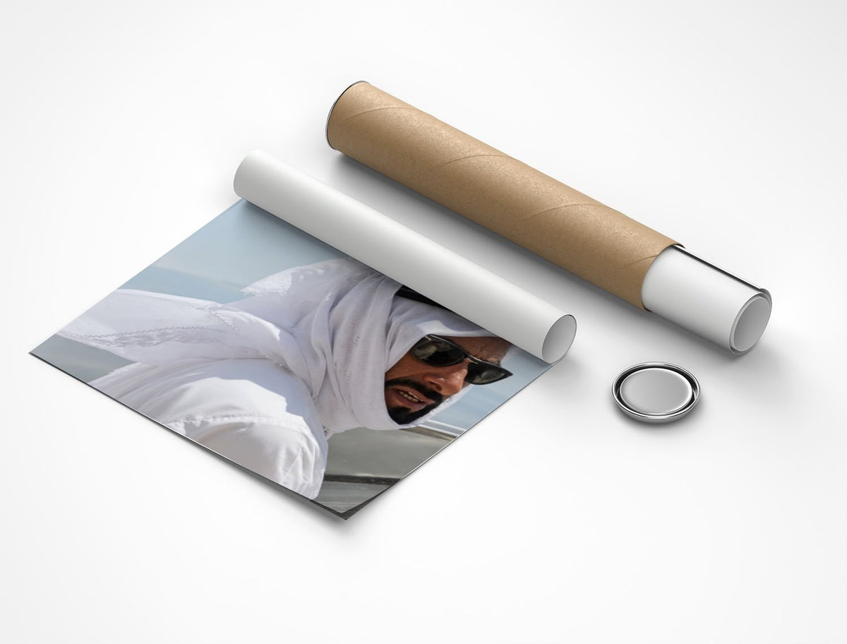 Rolled poster