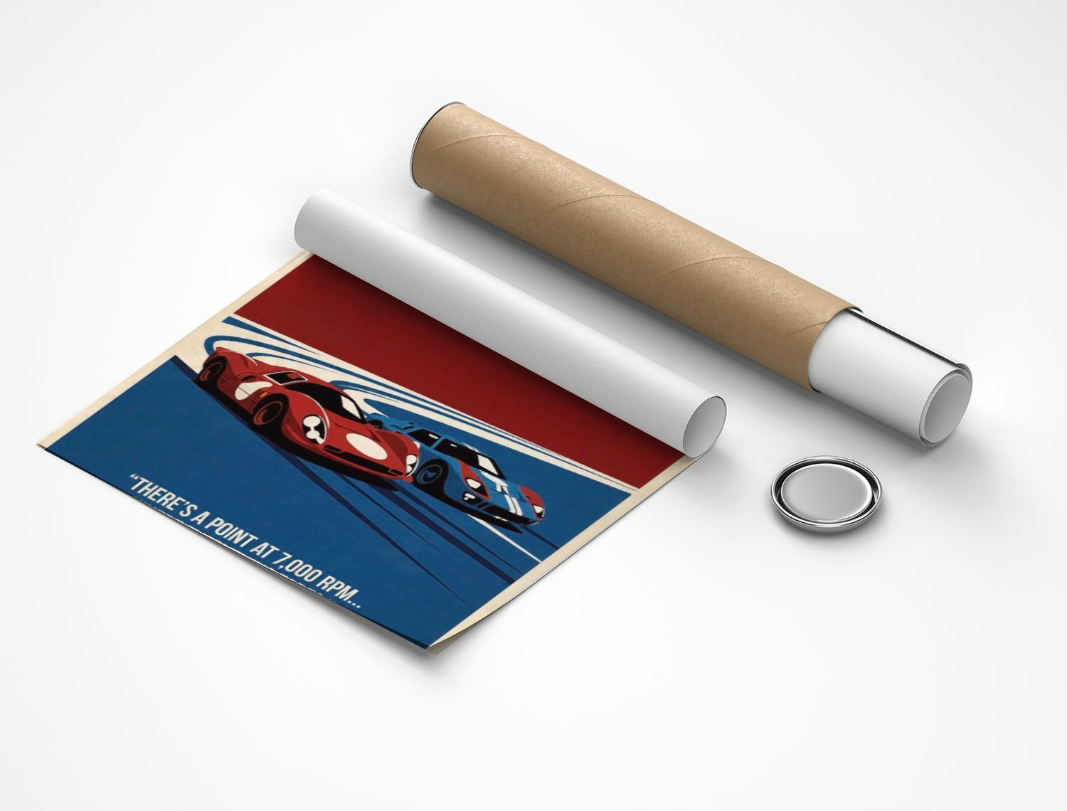 Rolled poster