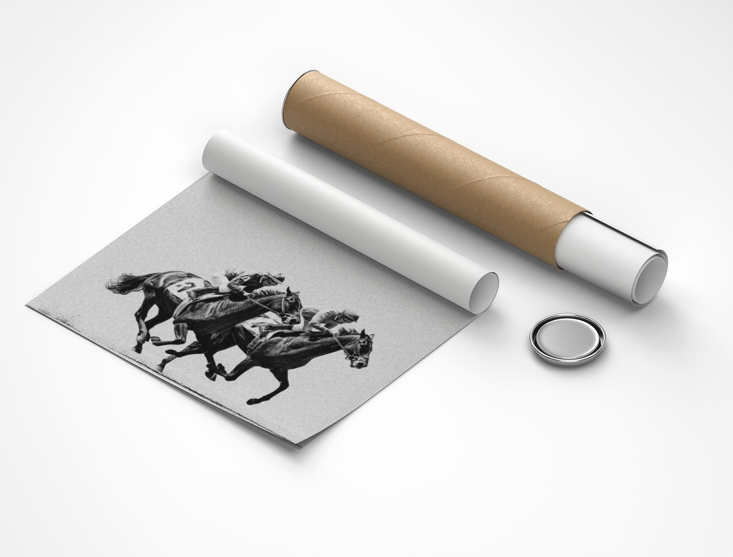 Rolled poster