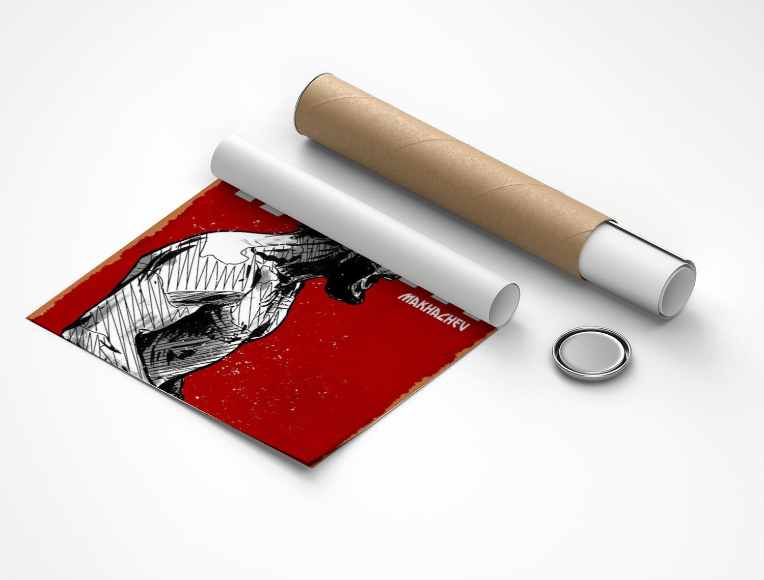 Rolled poster