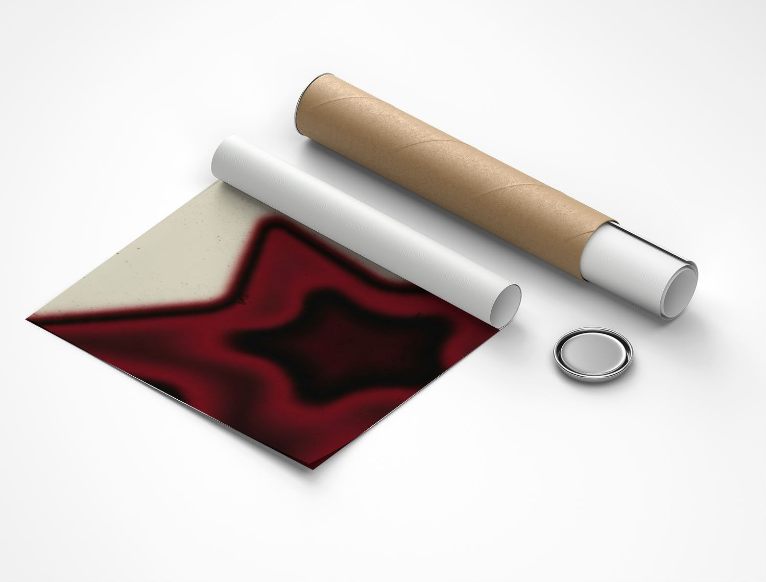 Rolled poster