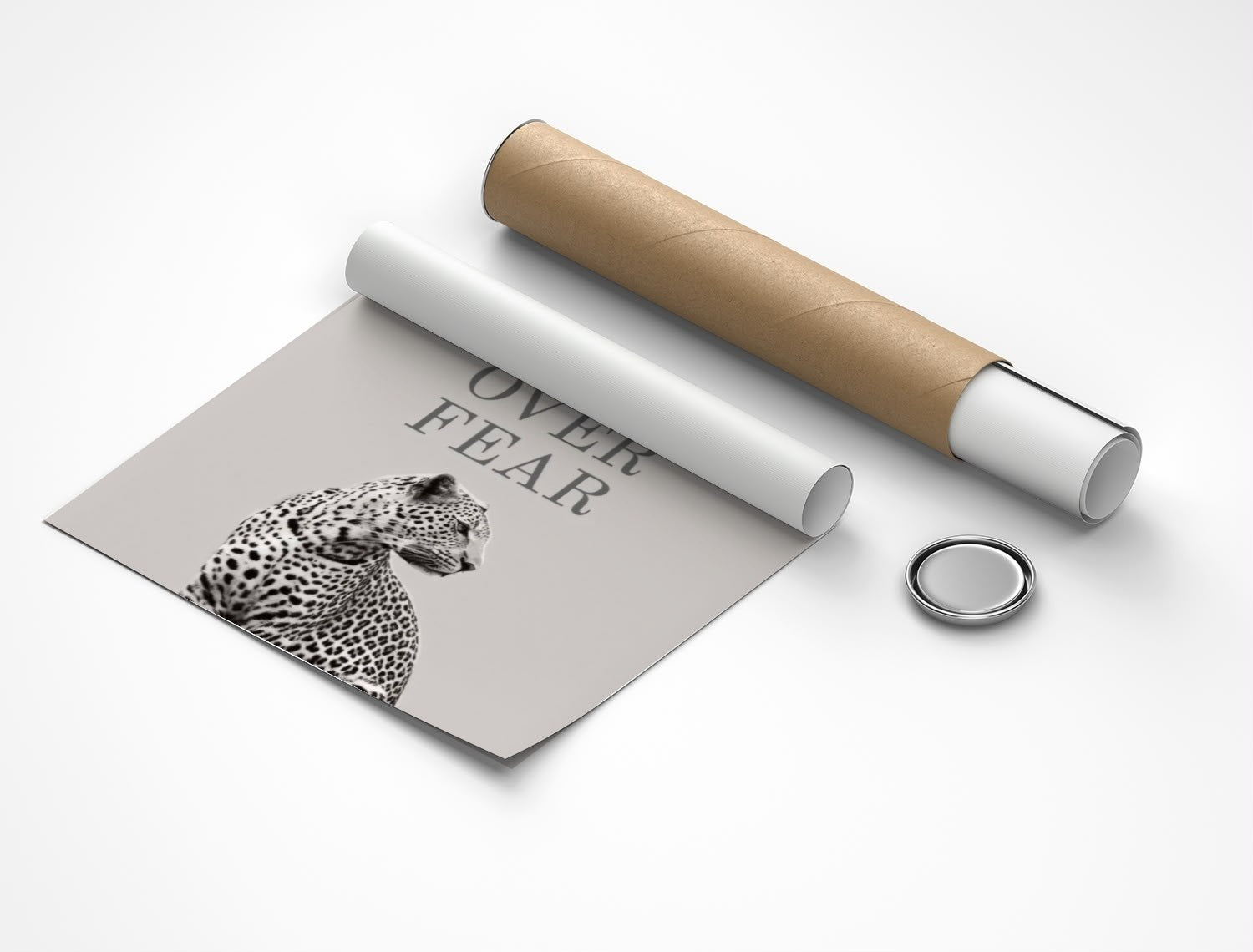 Rolled poster