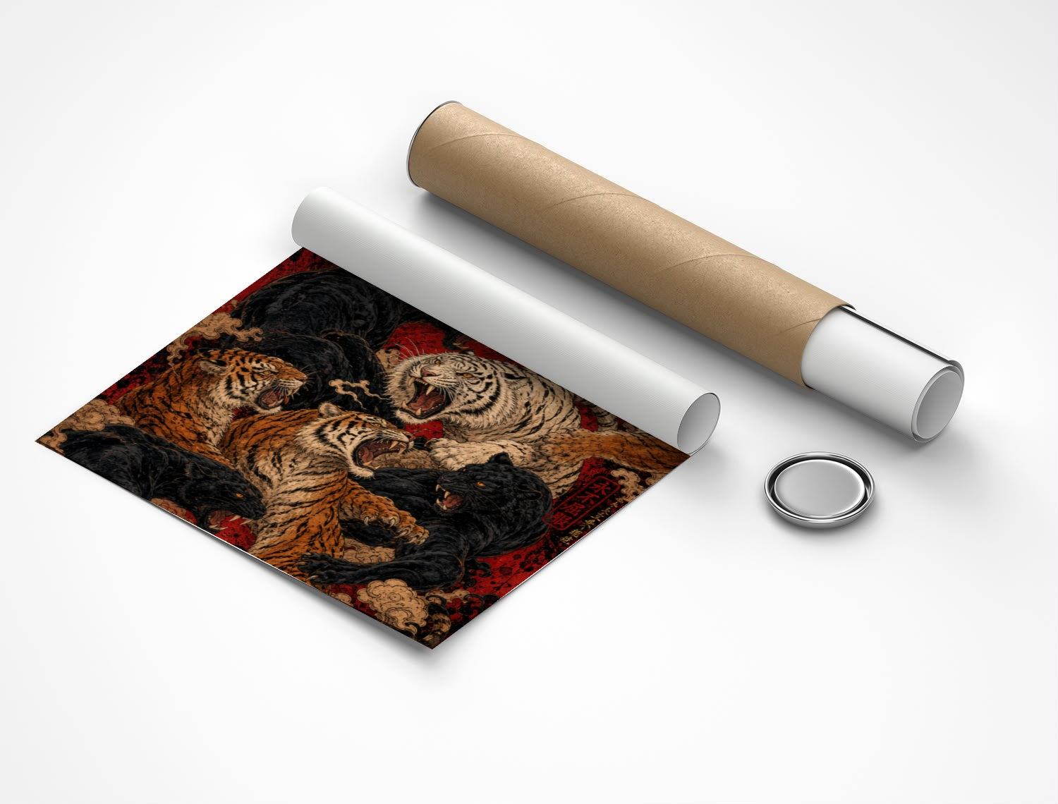 Rolled poster