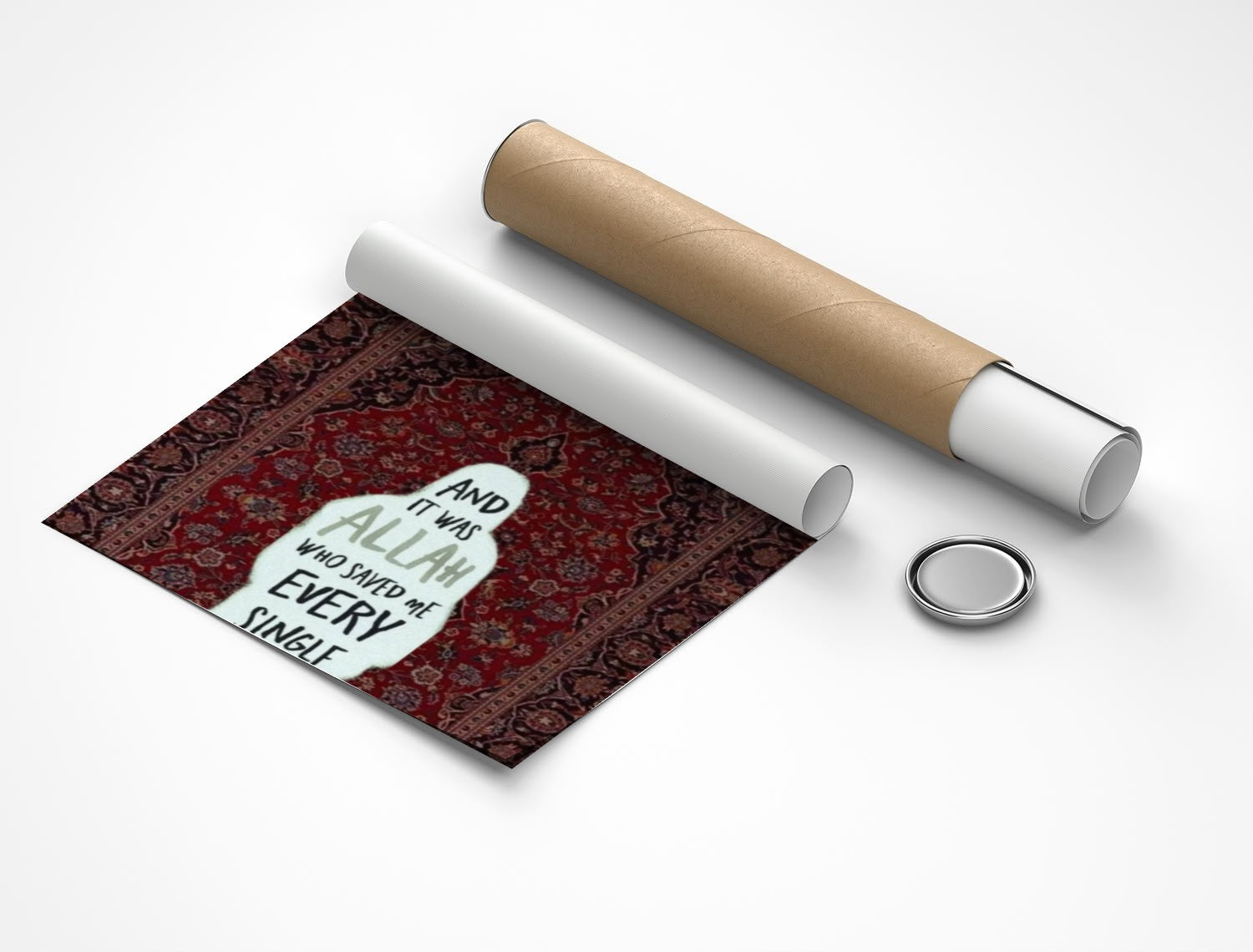 Rolled poster