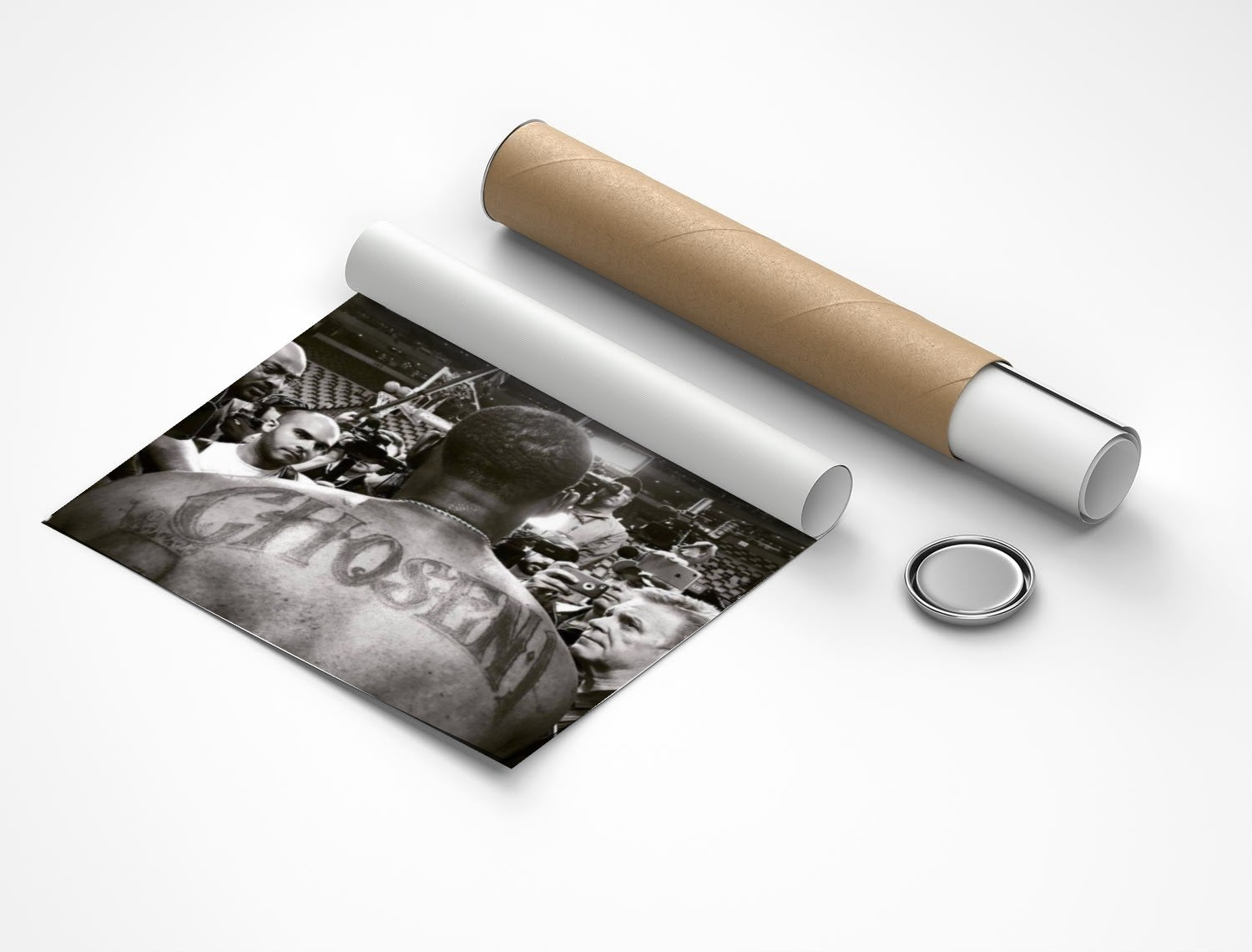 Rolled poster