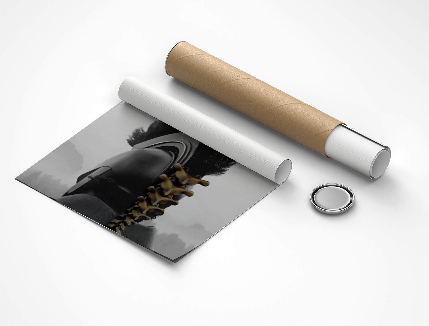Rolled poster