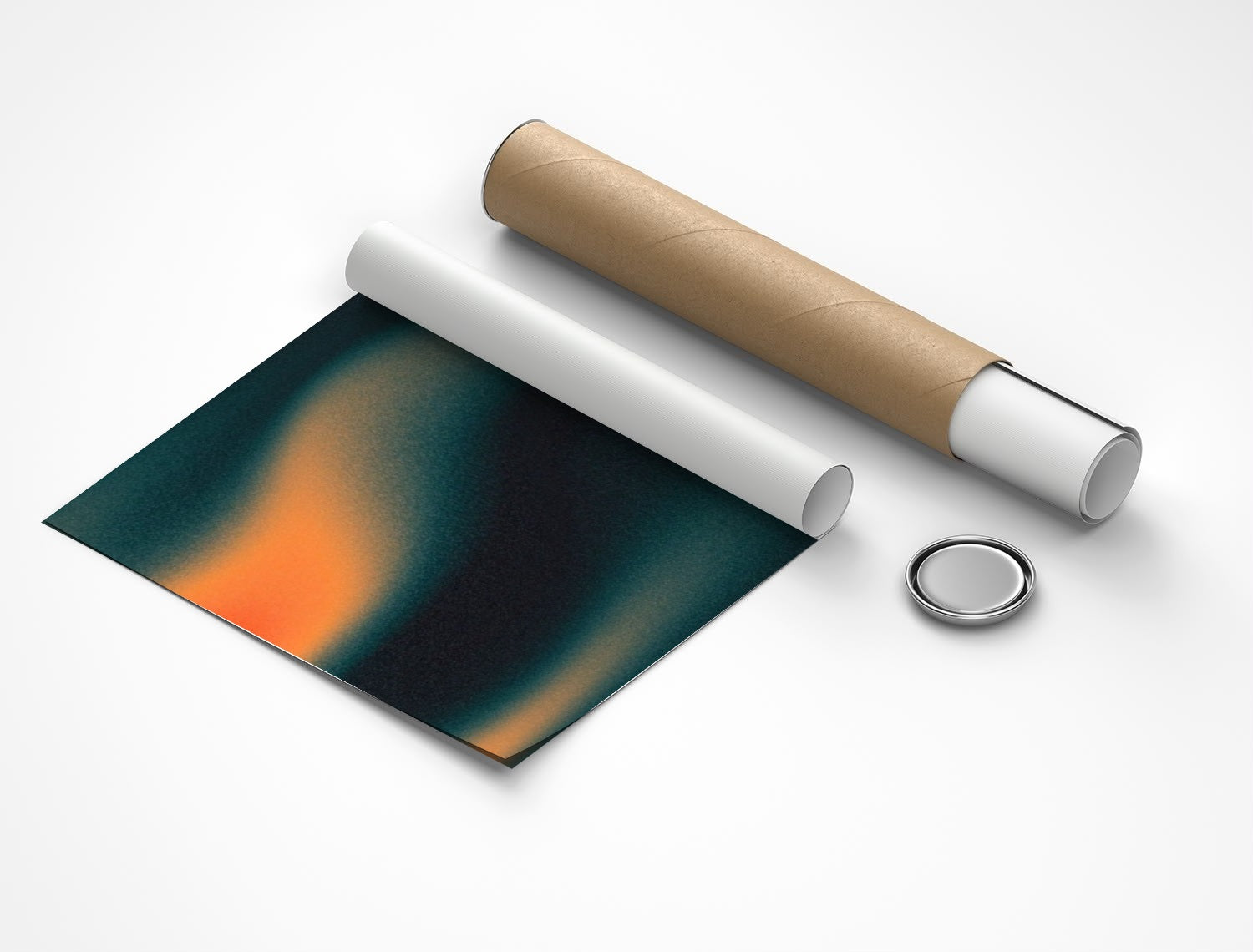 Rolled poster