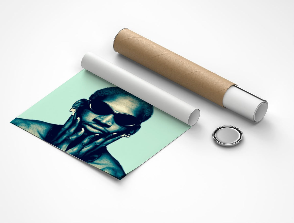 Rolled poster