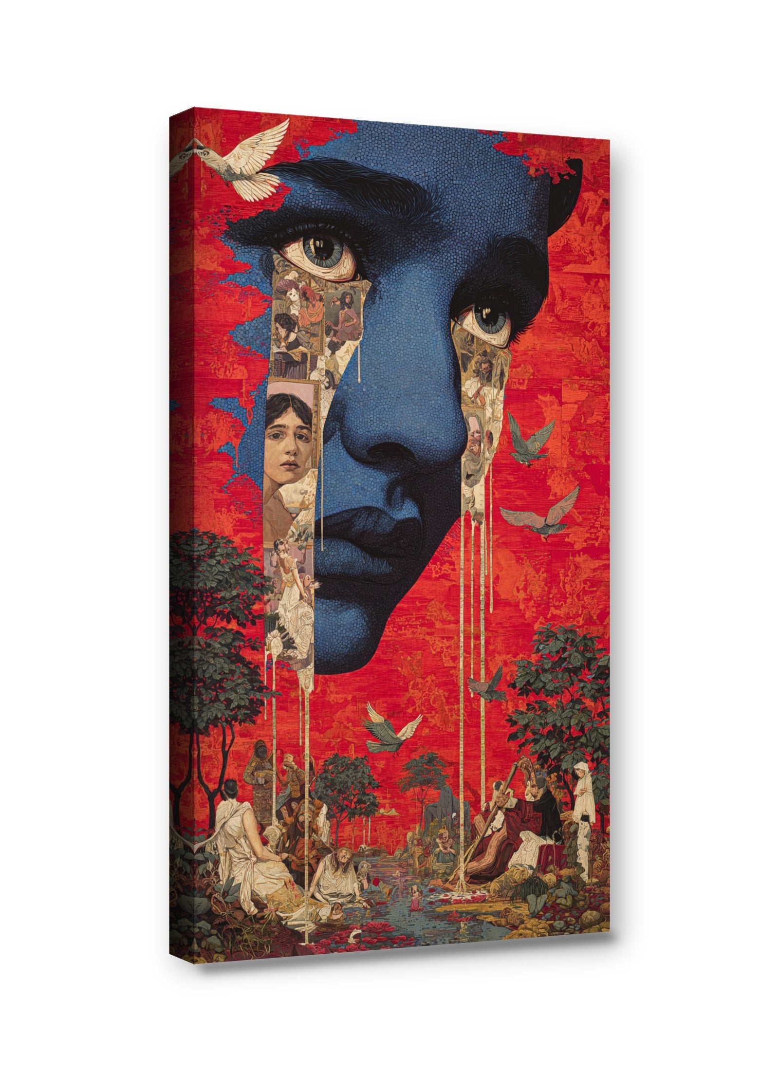 Framed canvas