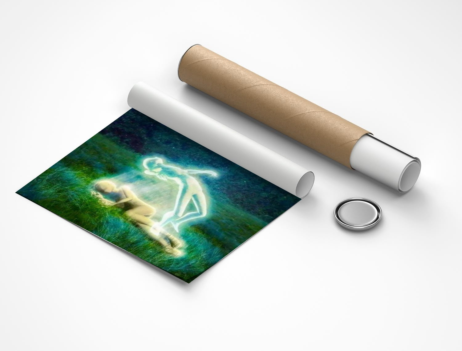 Rolled poster