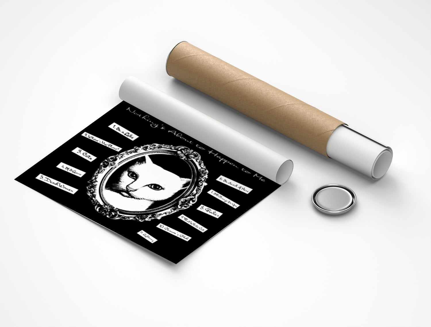 Rolled poster