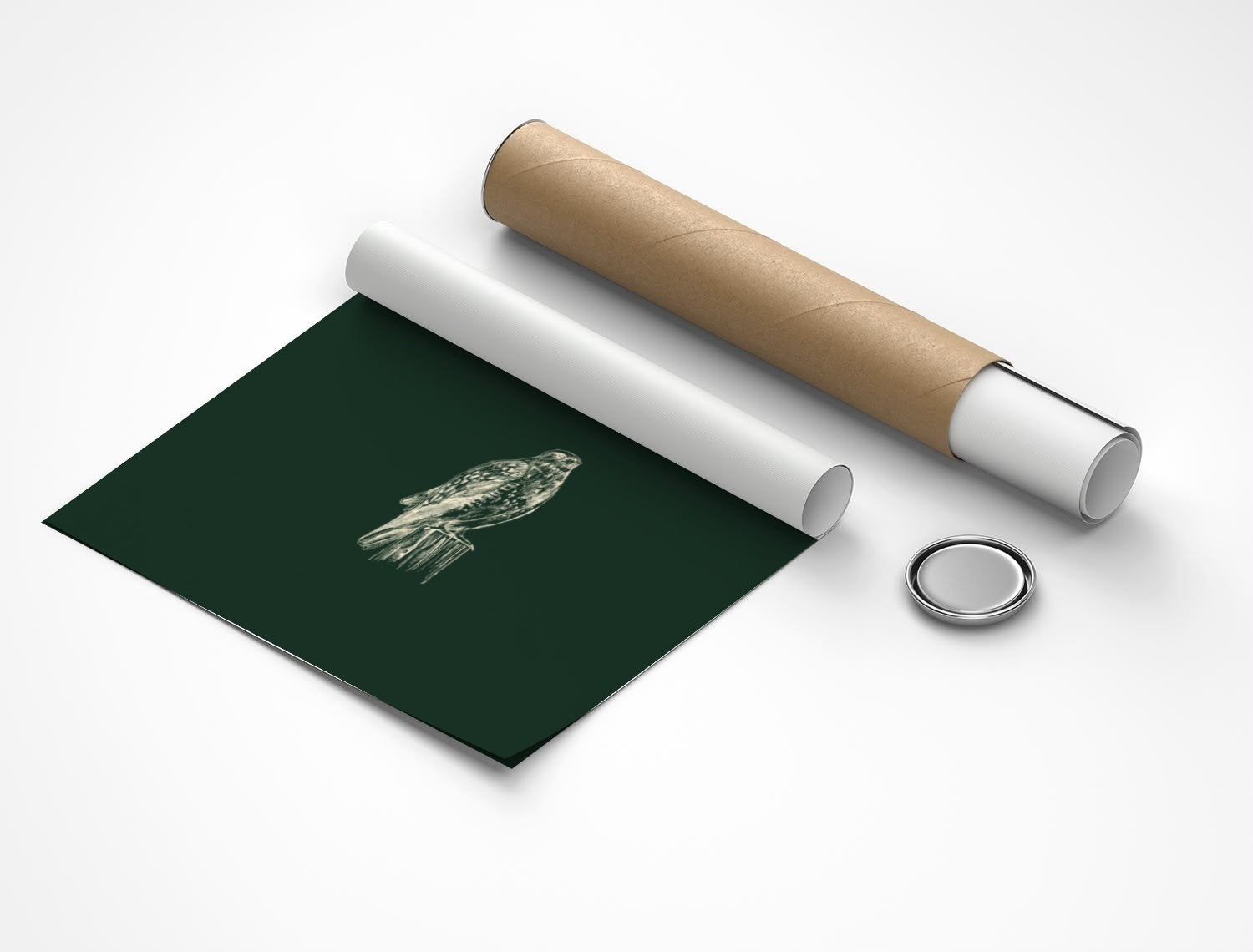 Rolled poster