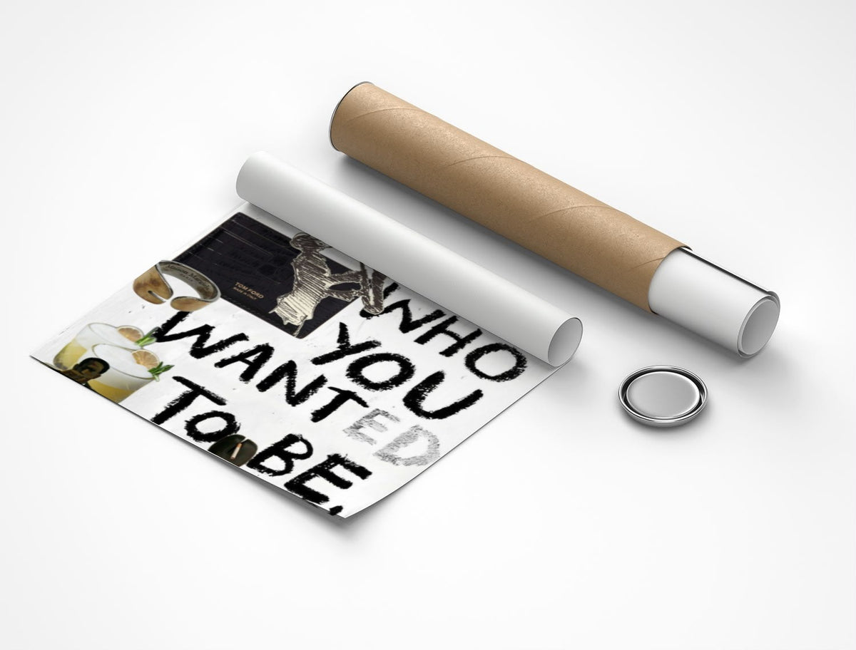 Rolled poster