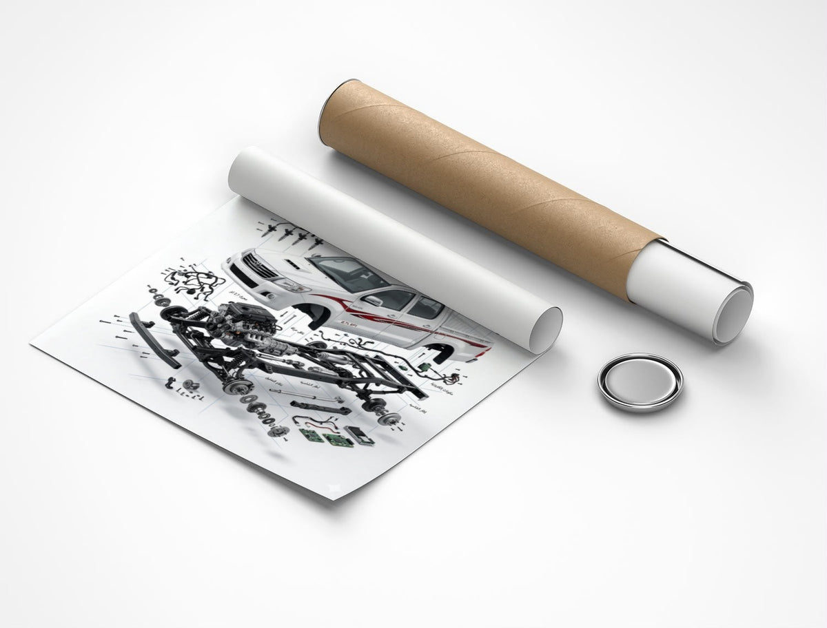 Rolled poster
