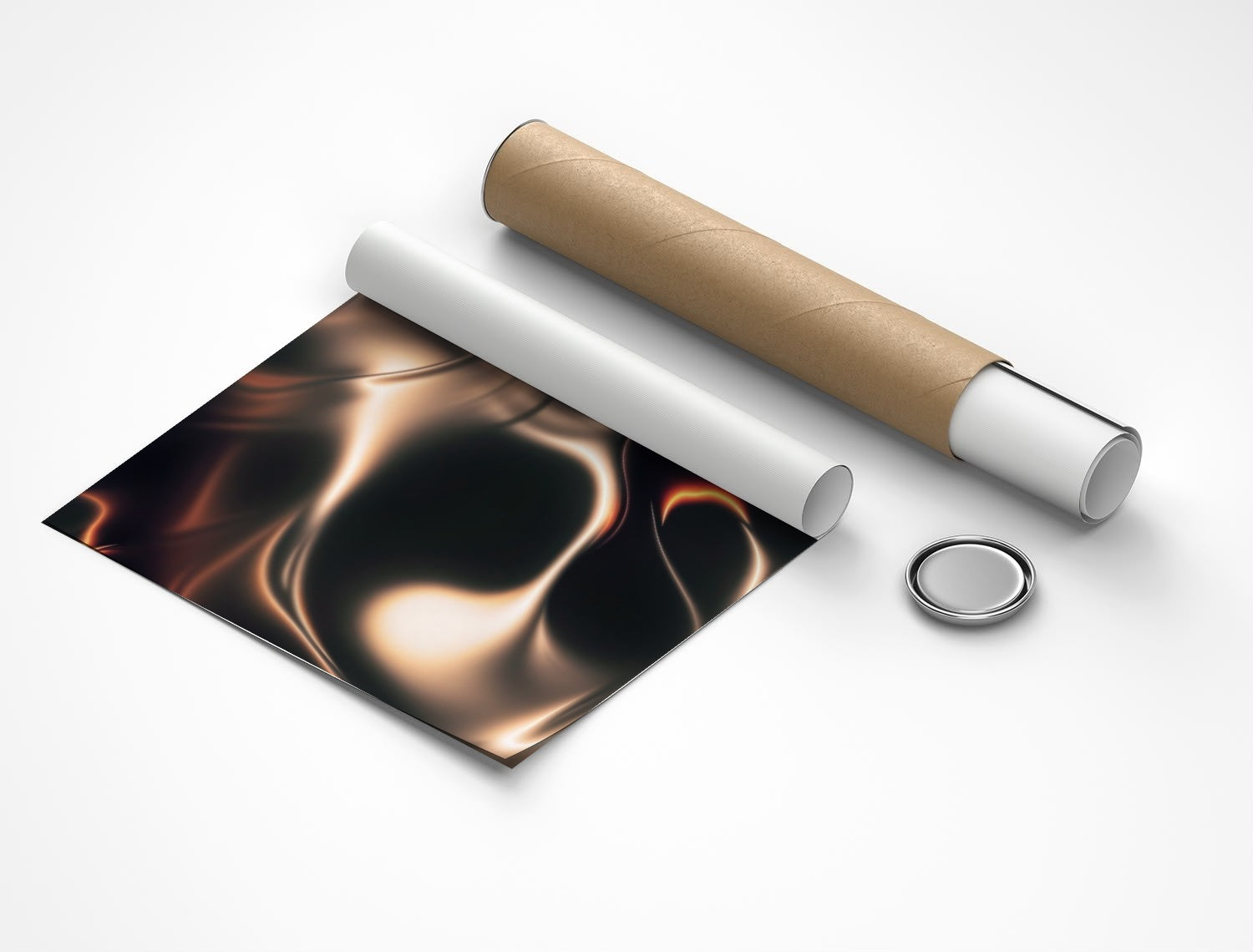 Rolled poster