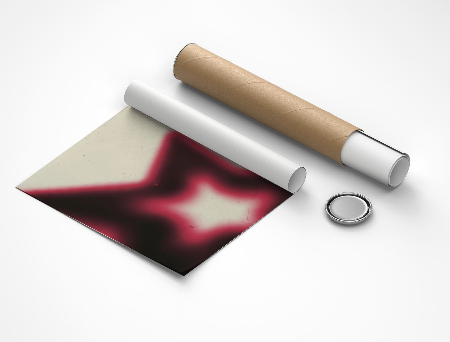 Rolled poster