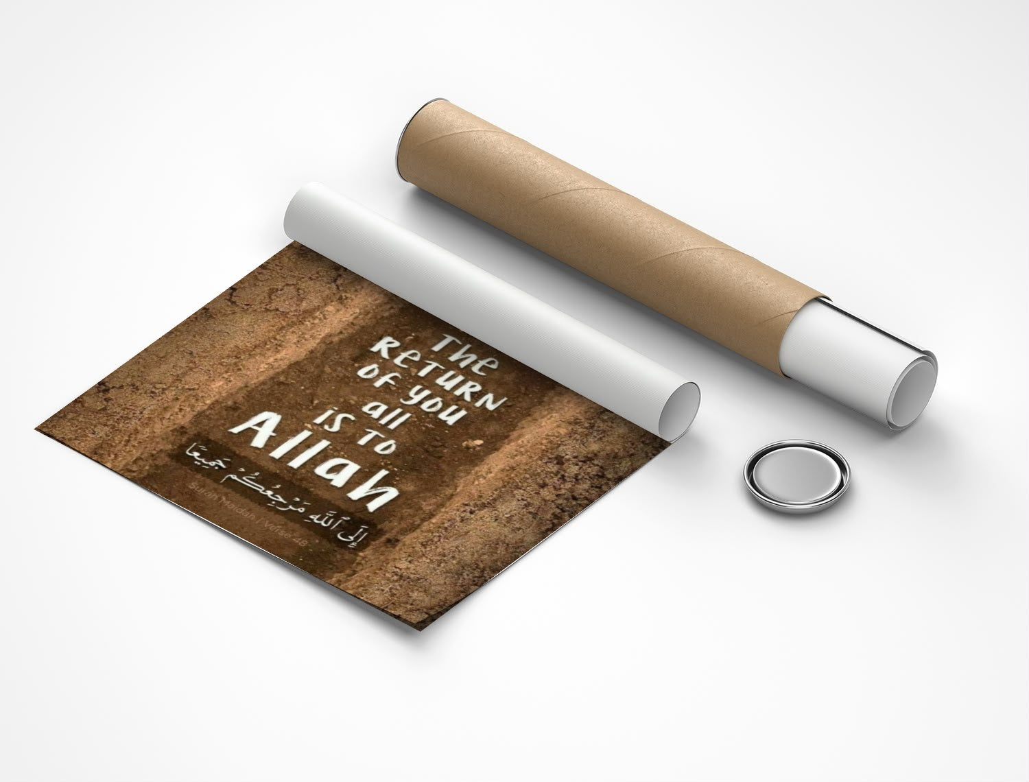 Rolled poster
