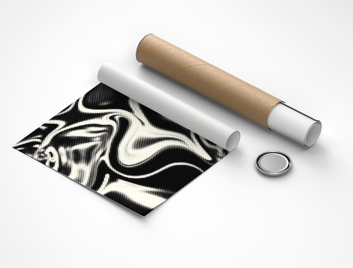 Rolled poster