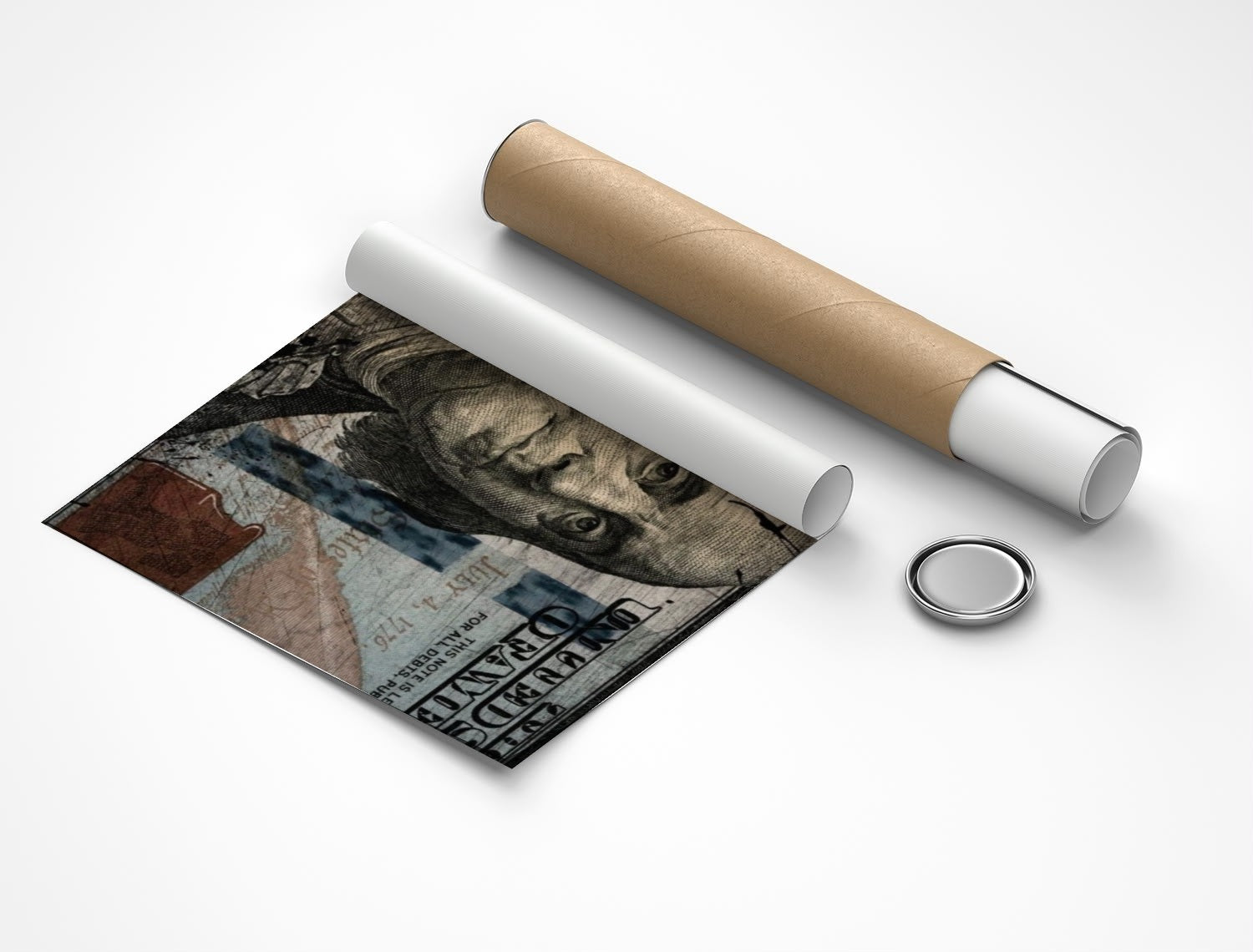 Rolled poster