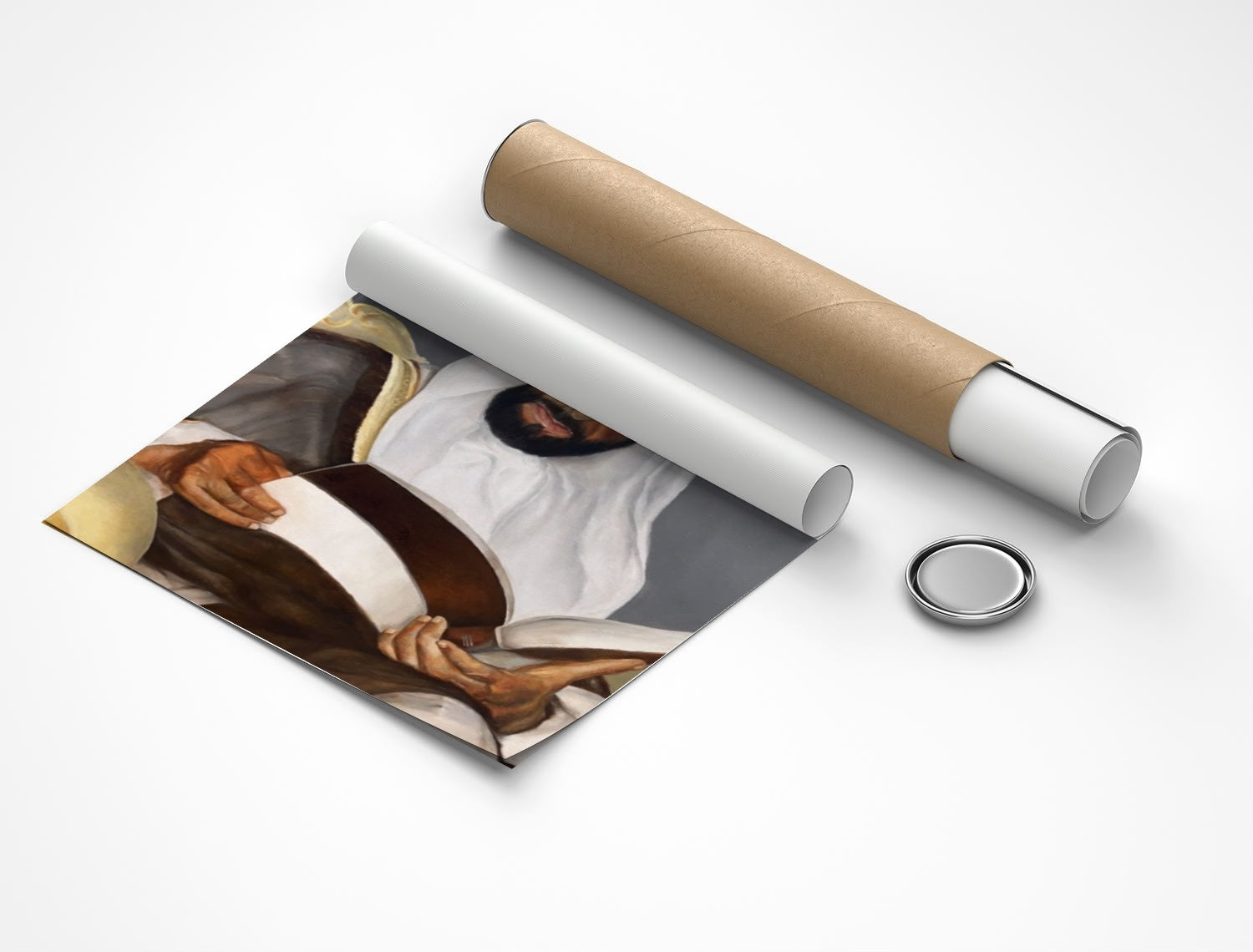 Rolled poster