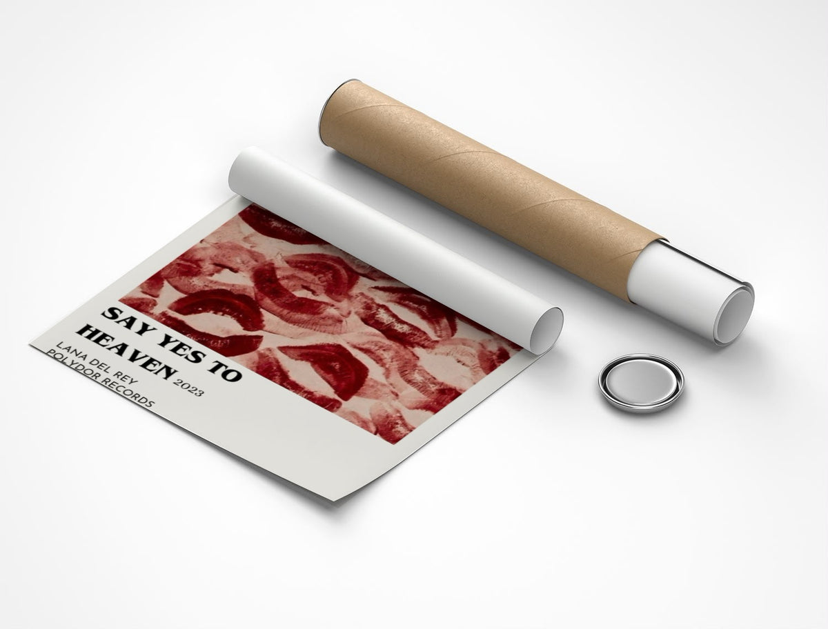 Rolled poster
