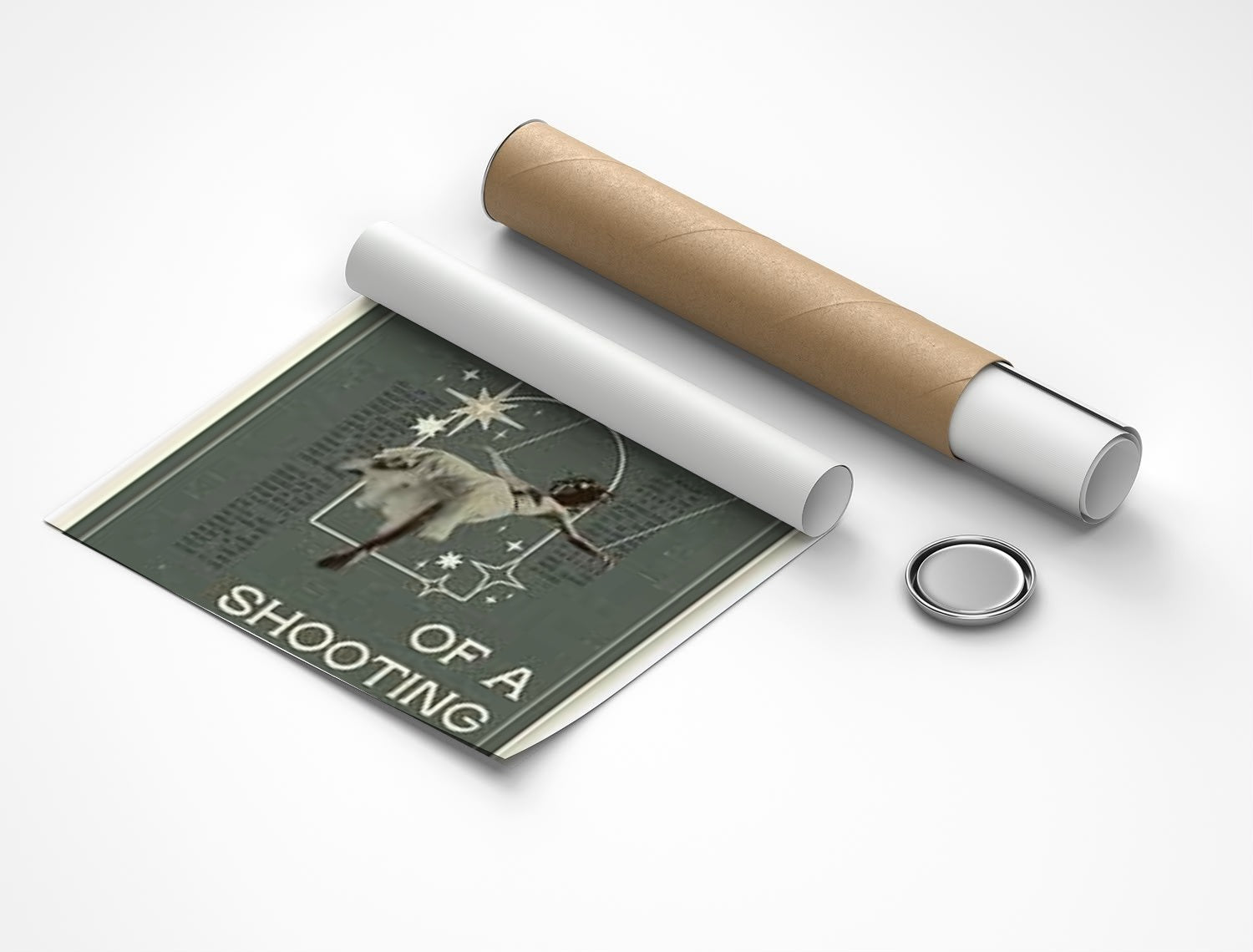 Rolled poster