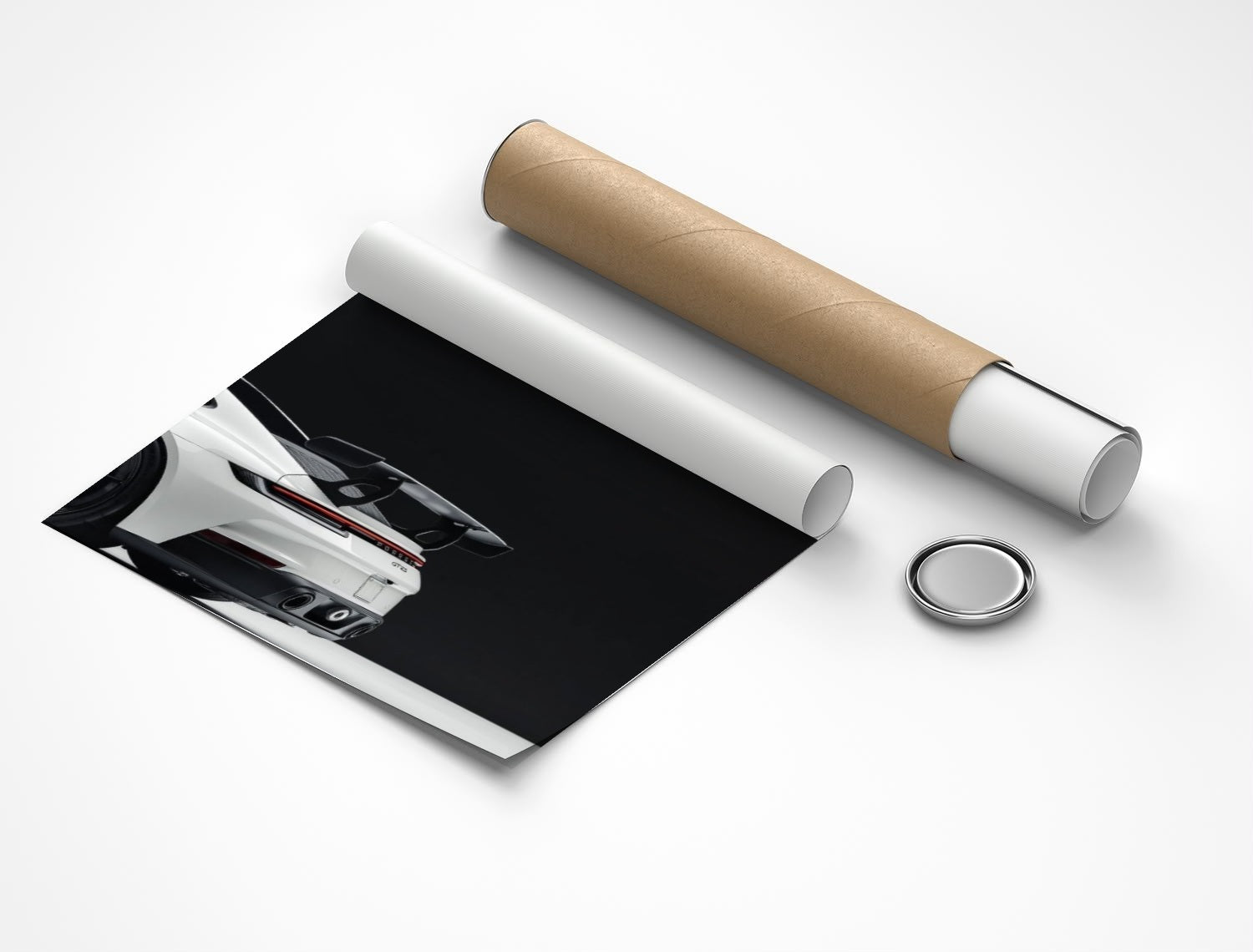 Rolled poster