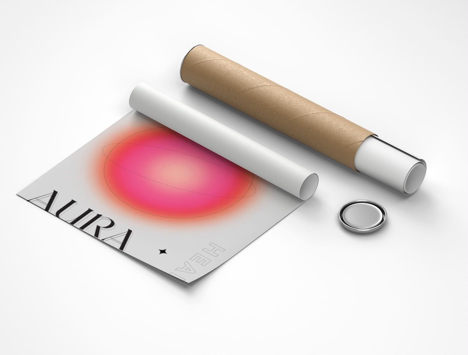 Rolled poster