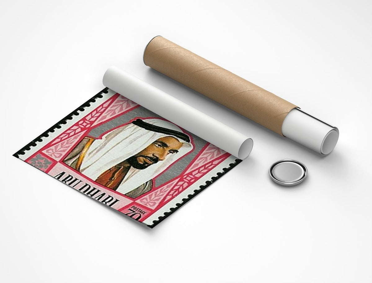Rolled poster