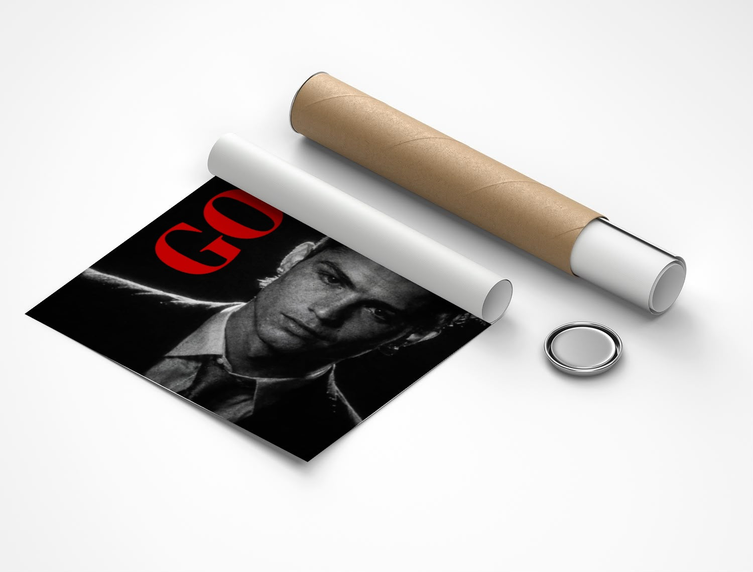 Rolled poster