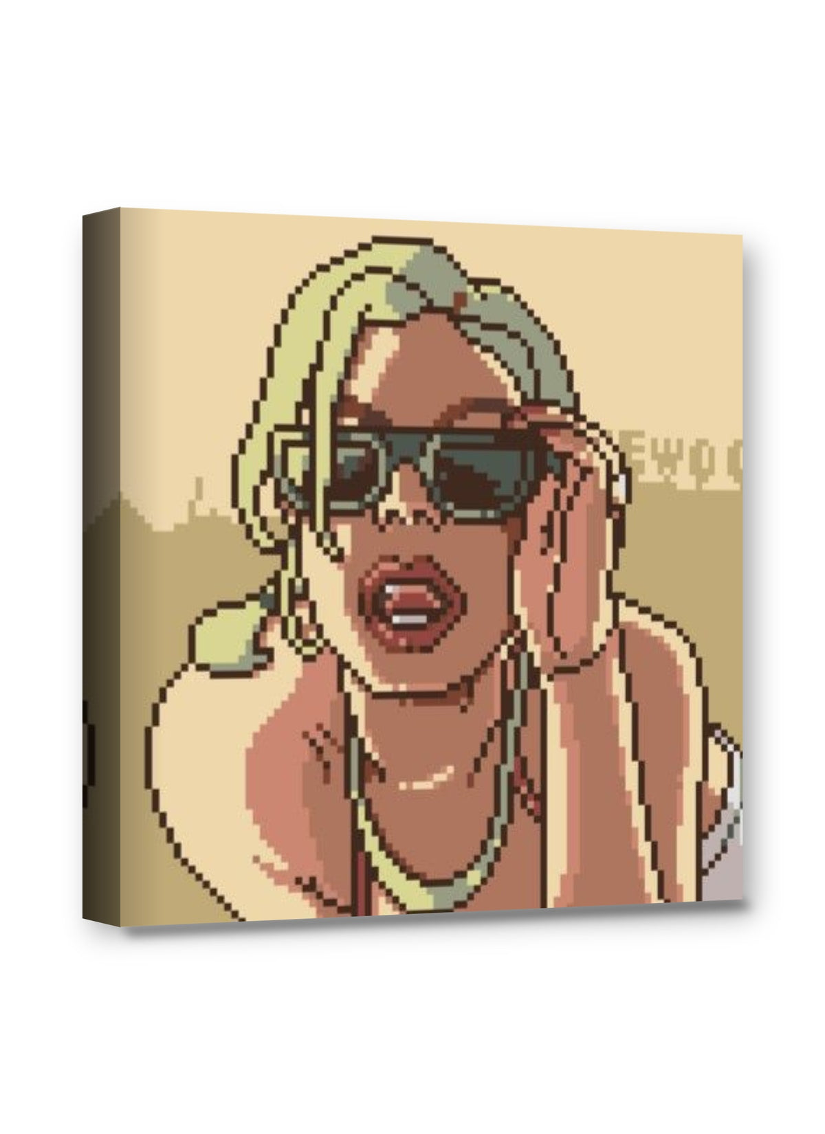Framed canvas