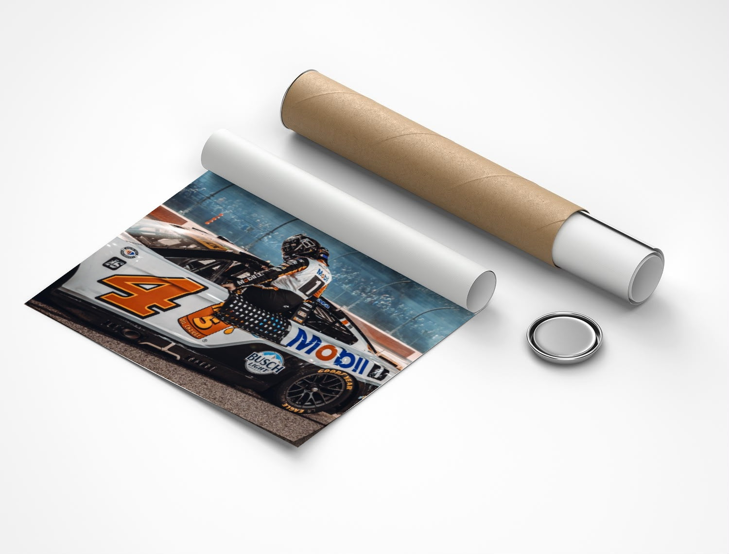 Rolled poster