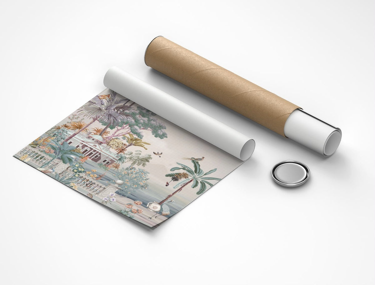 Rolled poster