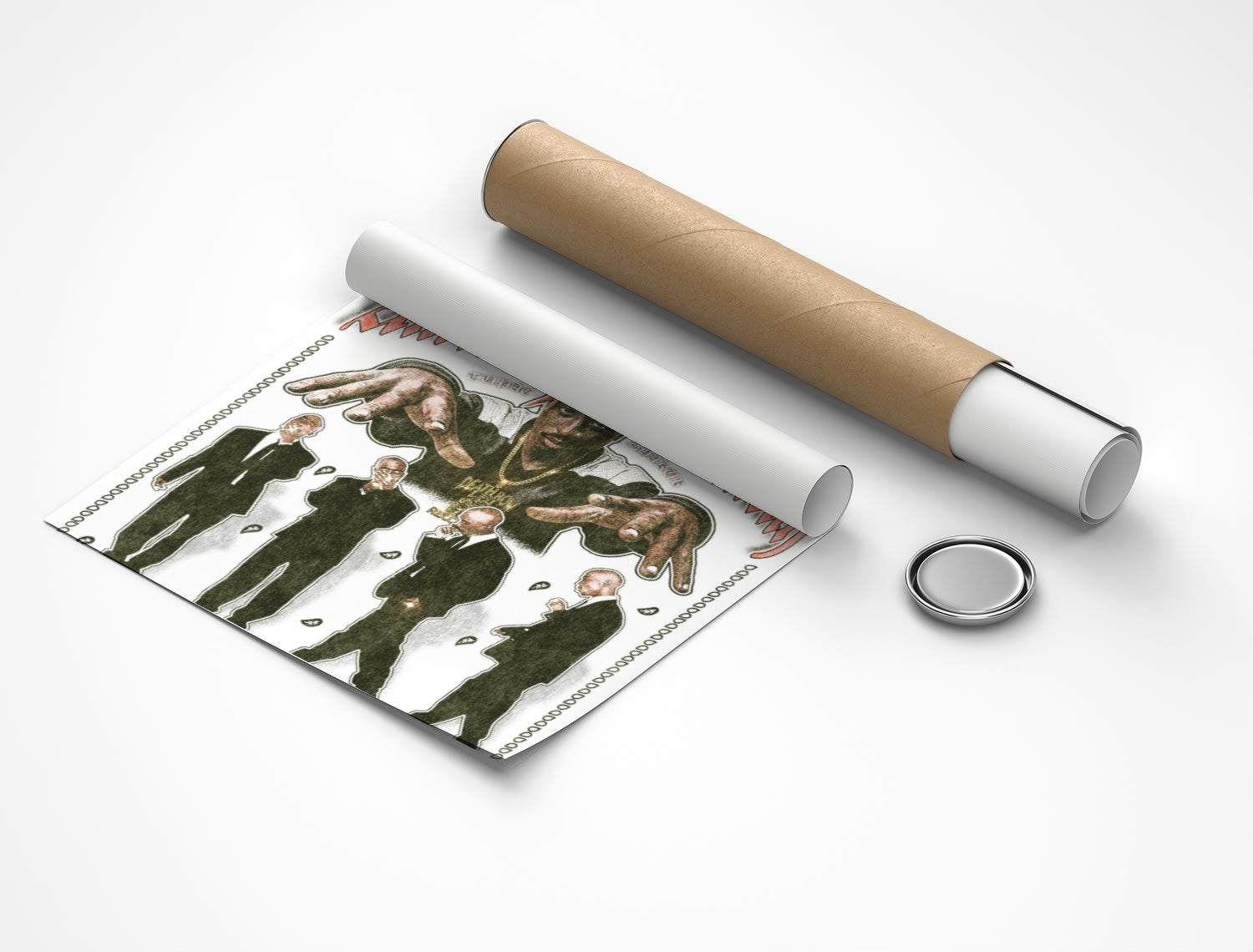 Rolled poster