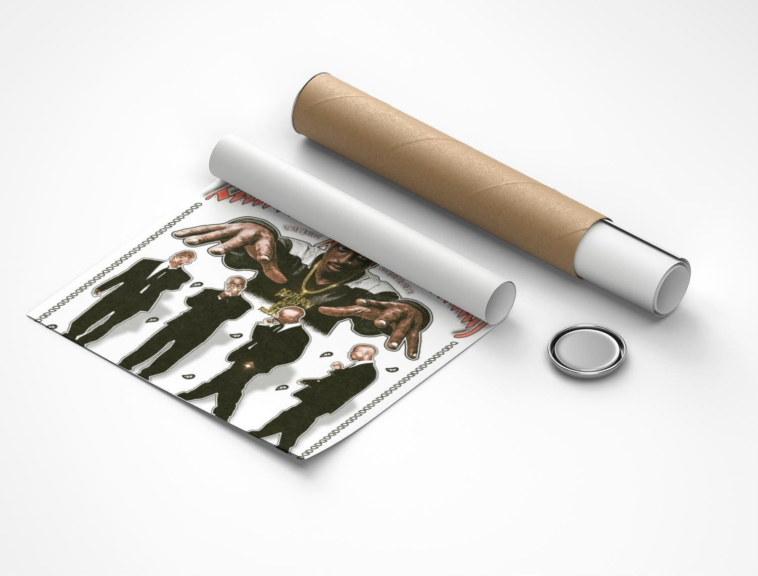 Rolled poster