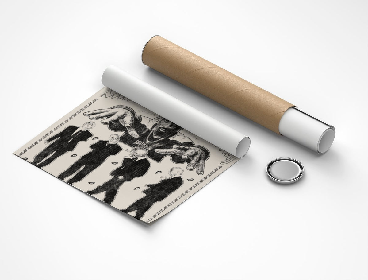 Rolled poster