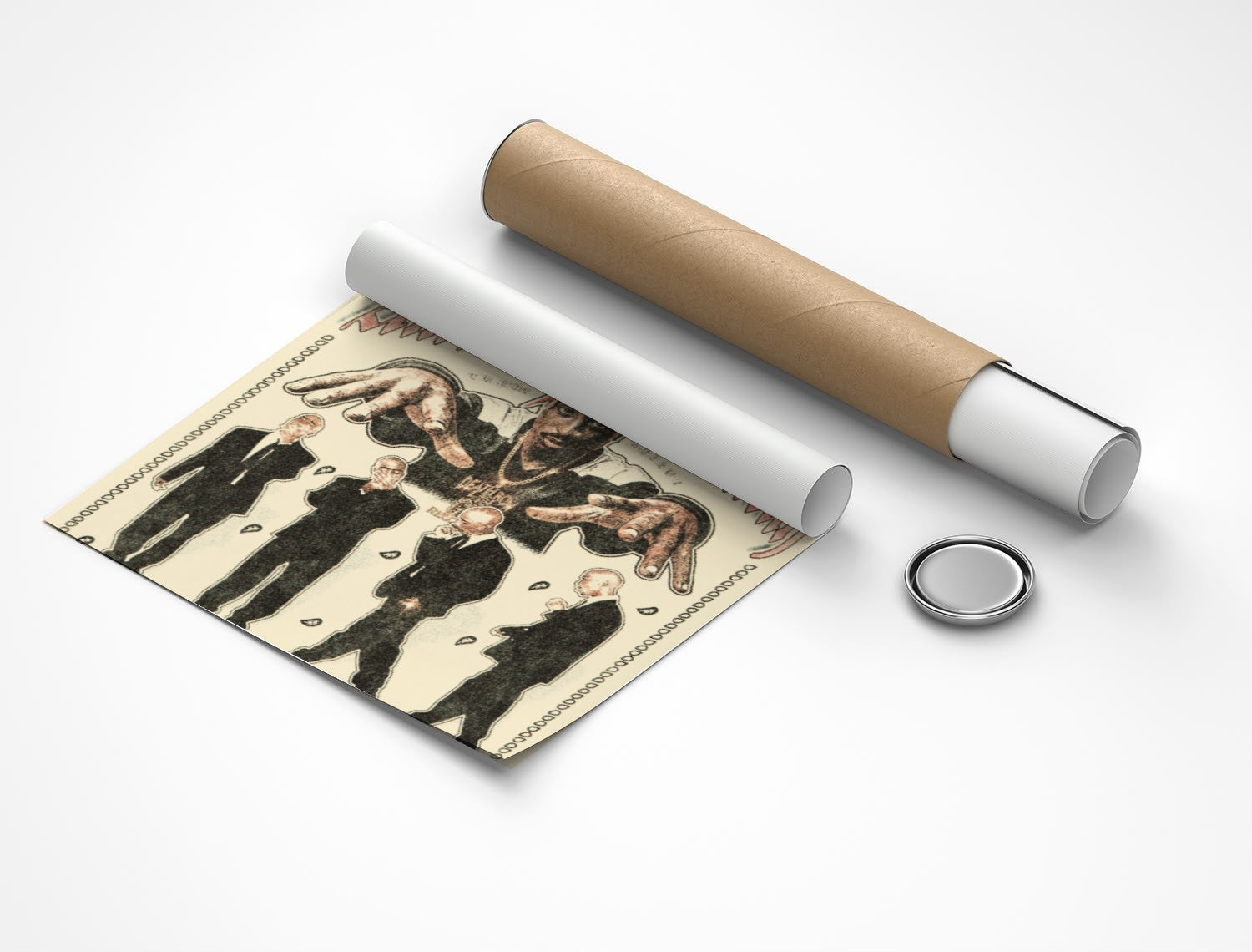 Rolled poster