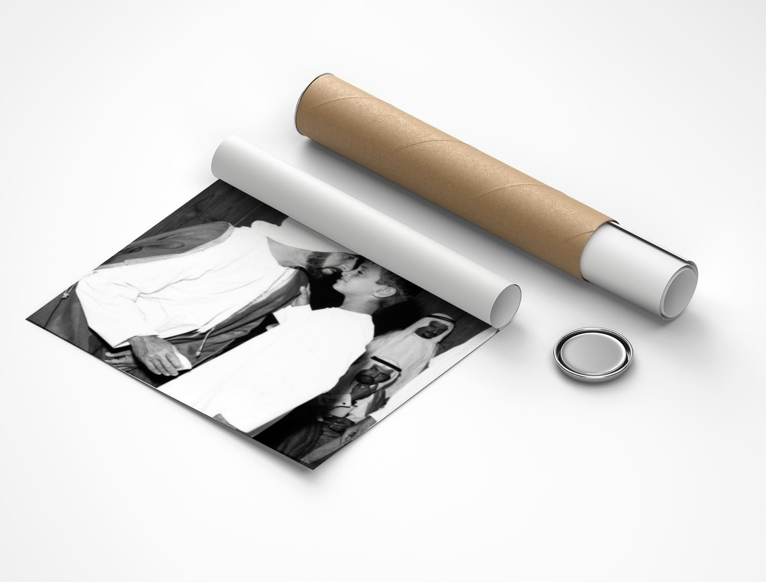 Rolled poster