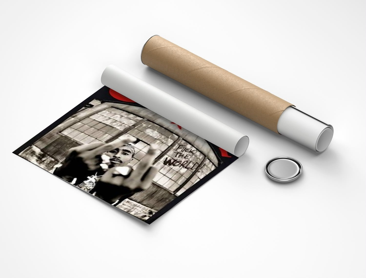 Rolled poster