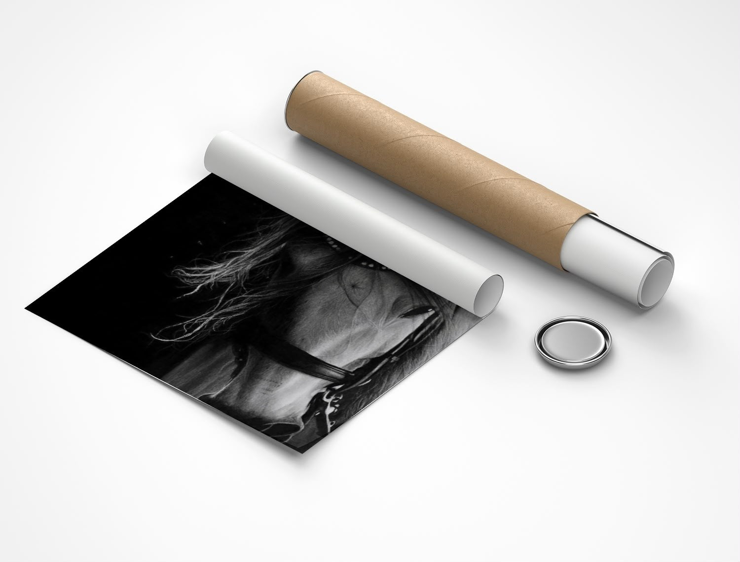 Rolled poster
